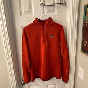 Patagonia 1/4 zip high neck pullover.size M